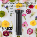 5x Rainbird 1804 Professional SAM-PRS-45 Pop-Up Spray Head Sprinkler NO Nozzle-1