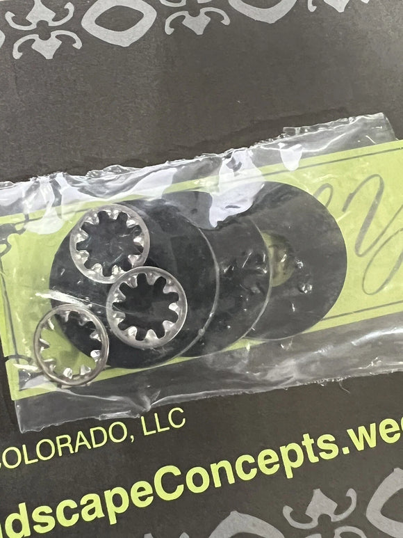 3 Pack K-Rain Check Valve (SAM) - Rubber Seal Replacements P16009110 - RPS 75 75i Pro Plus