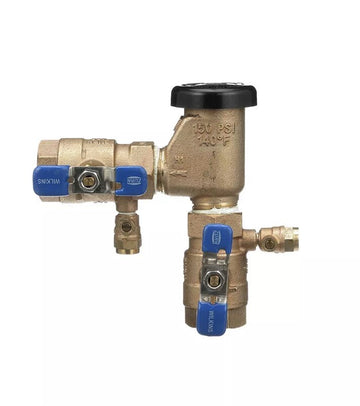 1" 710 Pressure Vacuum Breaker Assembly Tapped Ball Valve Freeze Resistant -ZURN