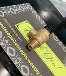 5 Pack OEM Febco 1/8" Male Thread X 1/4" Male Air Test Cock Backflow W Dust Cap-3