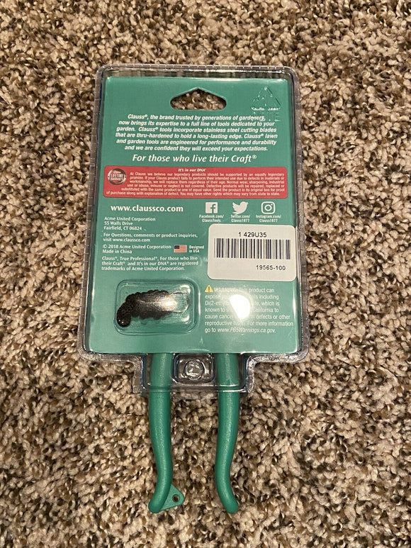 Clauss 6" Stainless Floral Cutter - w/Lanyard - True Professional Trimer