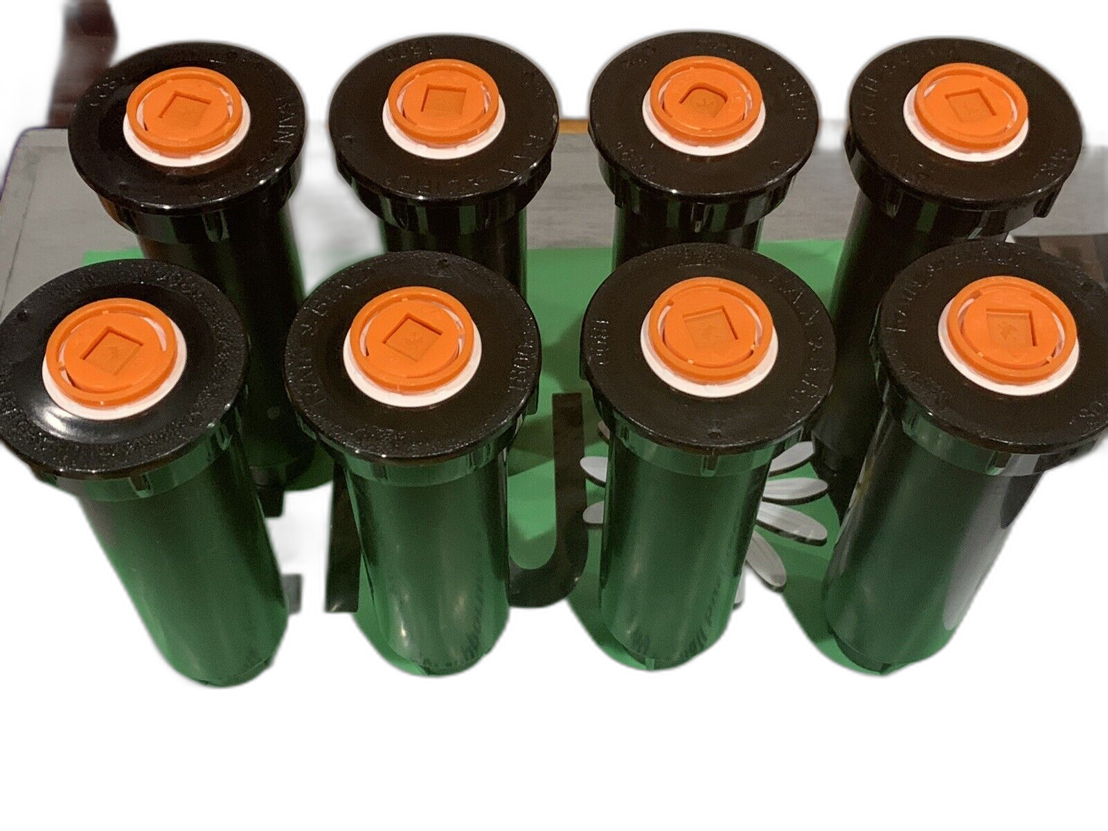 8X - Rain Bird 1804 Spray Head No Nozzle - Pofessaional Sprinkler Spray Body