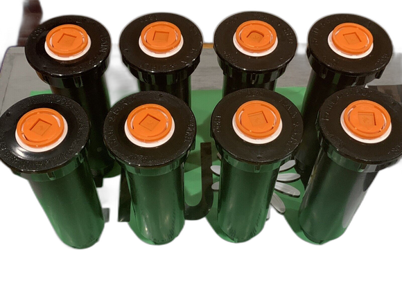 8X - Rain Bird 1804 Spray Head No Nozzle - Pofessaional Sprinkler Spray Body