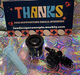 Single Rain Bird Flower Bubbler Sprinkler Flood w Filter and XS180 Xeri-Spray