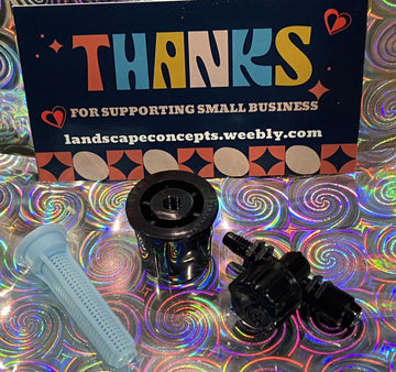 Single Rain Bird Flower Bubbler Sprinkler Flood w Filter and XS180 Xeri-Spray