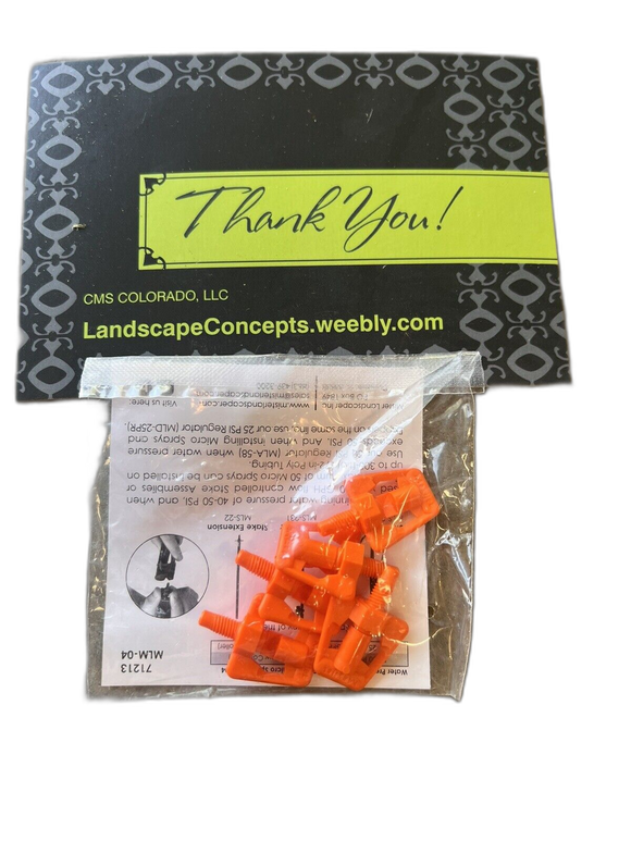 5X! Mister Landscaper 165° Half Circle Fan Micro Spray MLM-04 Discount in Bulk!