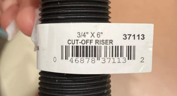 Orbit 3/4” x 6” Cut-Off Riser - Irrigation Products - Lot Of (5) Pack - DIY Kit