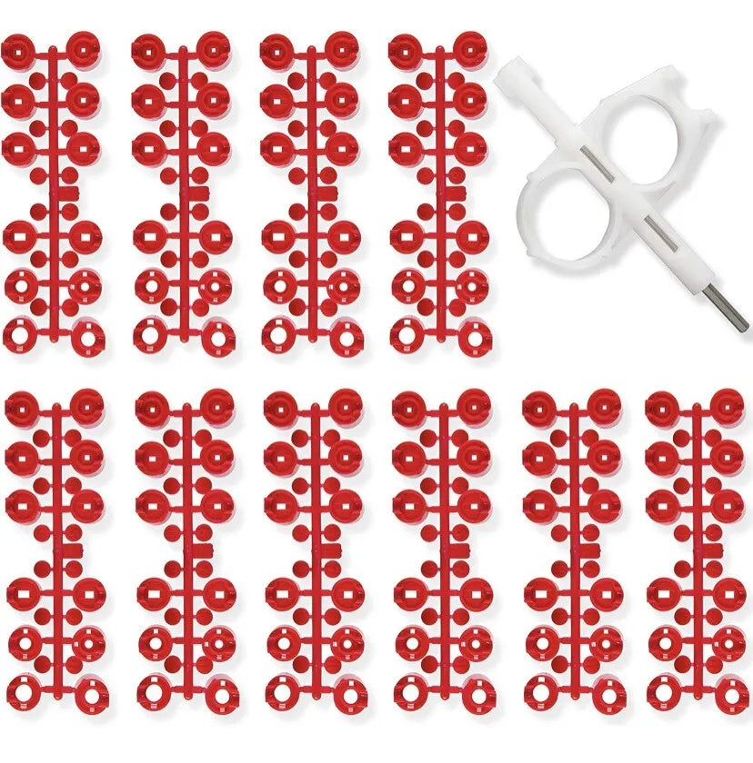 10 Pack Hunter PGP Sprinkler Red Nozzles 10 Racks W 2x Adjustment Tool PRO New - 0