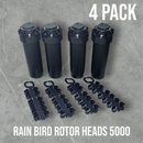 4x 5000 Series Rotor Sprinkler Heads Bundle w/ Nozzles & Adjustment Tool-2