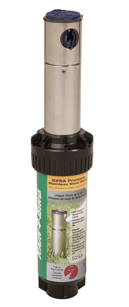 3 Pack- Rain Bird 52SA 3/4-in Stainless Steel Pop-Up Spray Head - 0