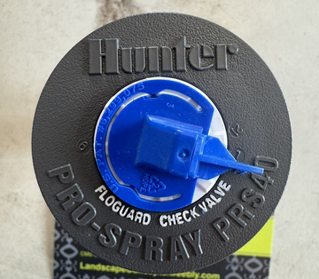 Hunter Pro Spray PRS40 CV Sprinkler Head Body 4 In Check Valve Gray - 4" Pop Up - 0