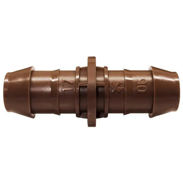 10X Rainbird  17mm Barb x Barb Coupling Fitting Drip Irrigation Insert 1/2 Inch