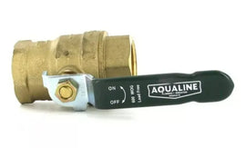 Lead Free 1" Ball Valve Non Tapped Full Port  T Handle  Fits Febco Wilkins PVB