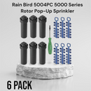 6x Rain Bird 5004PC 5000 Series Part Circle Rotor Pop Up Sprinkler PRO 6 Pack-1