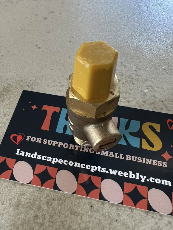 5-Pack LF Ball Valve Test Cocks, 1/4" Flare x 1/4" Male NPT