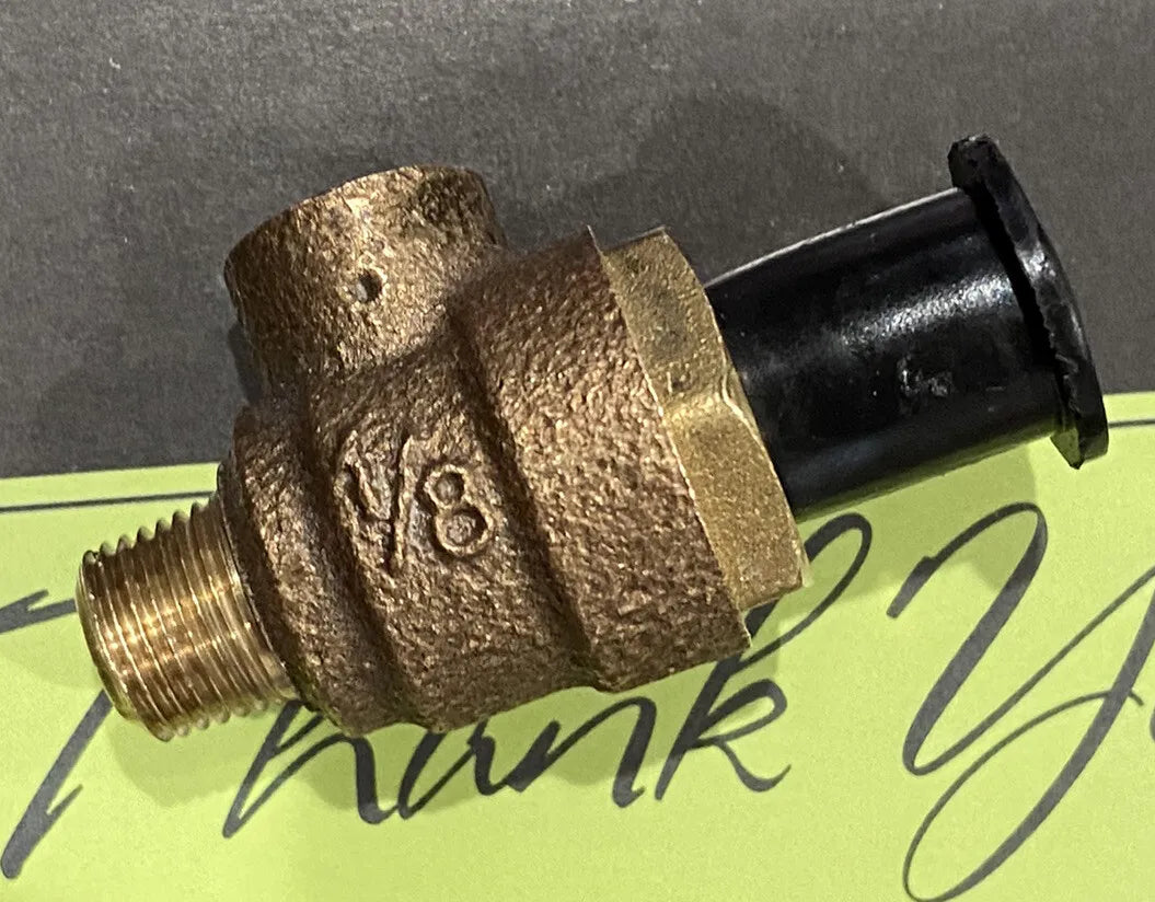 OEM Watts 1/8" Male x SAE 1/4" Test Cock Apollo Conbraco Febco Wilkins Backflow - 0