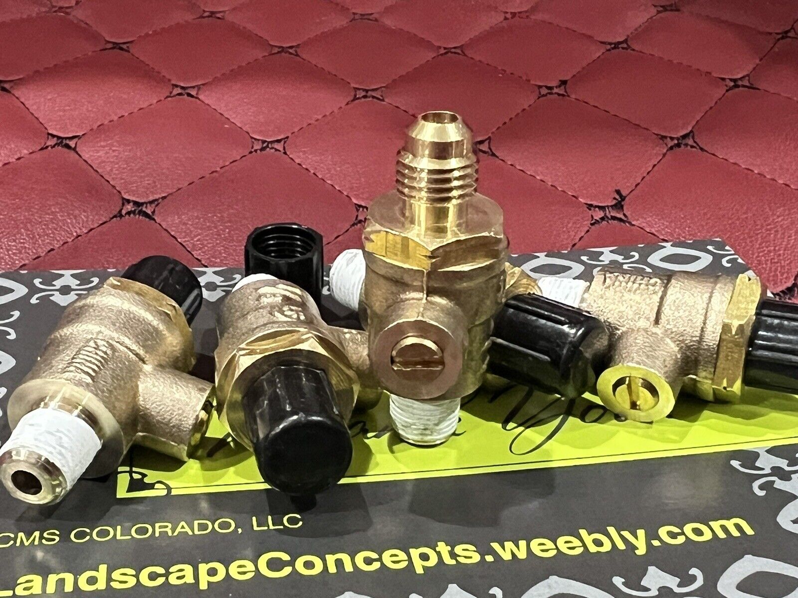 5 Pack Wilkins Febco 1/8" Male Thread X 1/8" Male Test Cock Backflow W Dust Cap