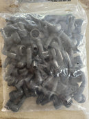 50X Rain Bird 3/4" MNPT x 1/2" Male NPT Spiral Barb Elbow SBE075 PVC Insert-2