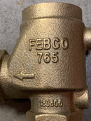 NEW OEM FEBCO 765 3/4” BRASS BODY ASSEMBLY FOR PRESSURE VACUUM BREAKER PVB