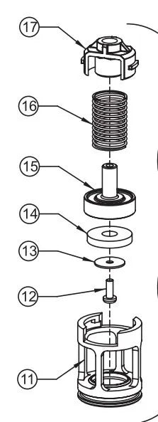 1" Apollo Conbraco PVB Check Kit 1 in CDC4A-505-A2F OEM PVB Rebuild Service Kit