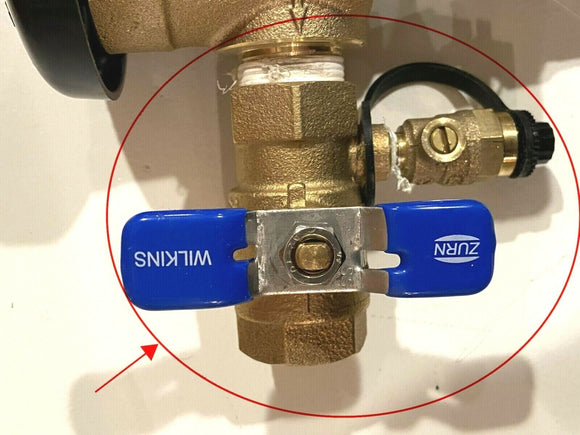 2 pack Zurn 34-850T Wilkins 3/4-Inch Tapped Ball Valve Geninune OEM Repair -