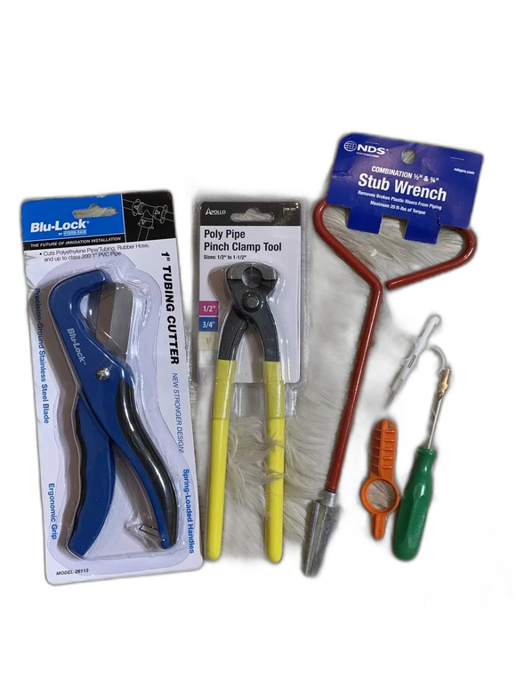 Landscape Pro Kit, Head Pull Up Tool, Sprinkler Head Repair, Drip Tool Rotors