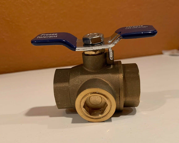 OEM Febco OR Freeze Tolerant Ball Valve w Freeze Plug PVB Repair - 1" or 3/4"