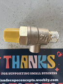 5-Pack LF Ball Valve Test Cocks, 1/4" Flare x 1/4" Male NPT-2