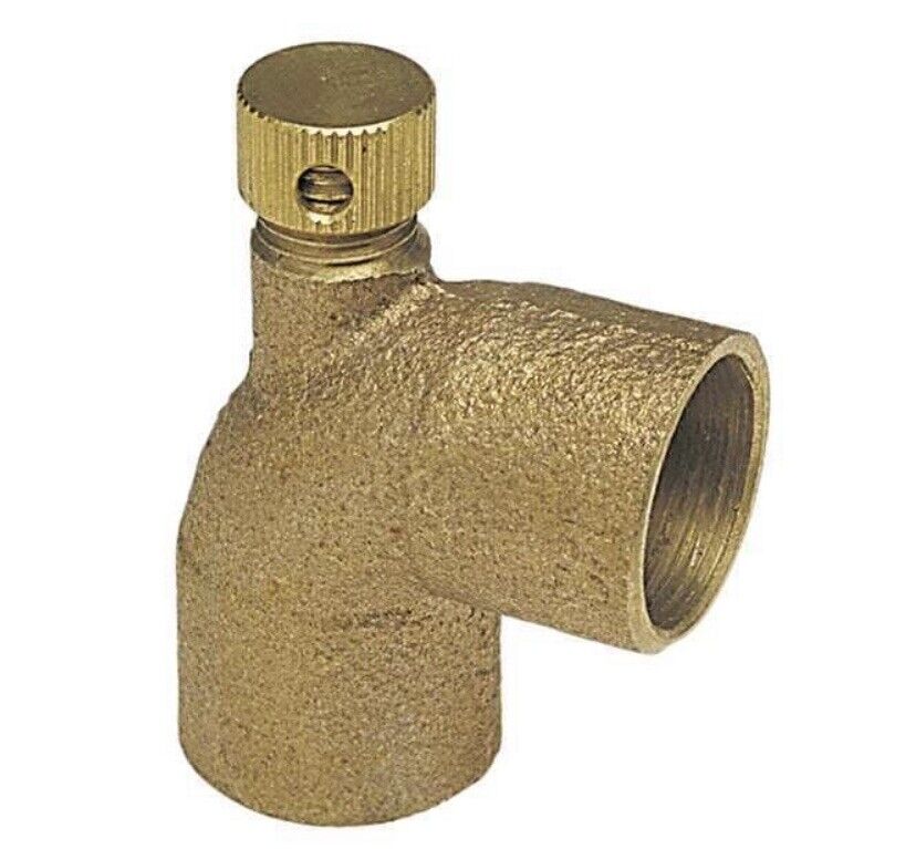 Nibco - 3/4" Vent Elbow Cast - Bronze 3/4" Tube C x C - Landscape Pro Irrigation