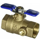 Aqualine Brass Ball Valves Lead Free 3/4" Backflow Repair Valve For Zurn Wilkins-1