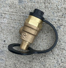Wilkins Replacement 1/8" x 1/4" NPT Test Cock - Backflow PVB DCA RPZ w Dust Cap