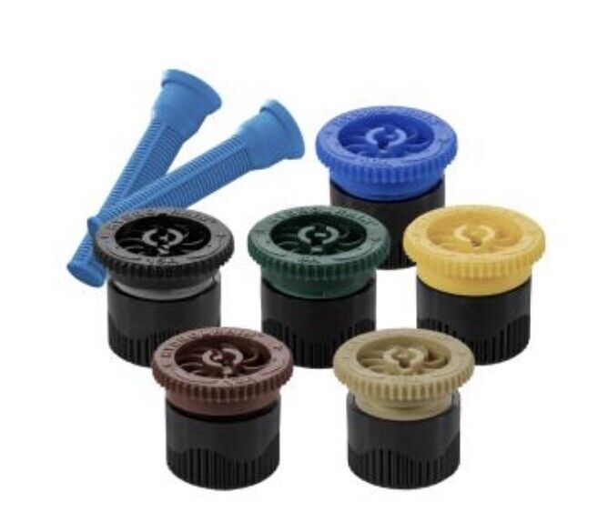 Hydro-Rain - 4-18ft 5 Pack - Adjustment Arc Spray Nozzles - Landscape Irrigation