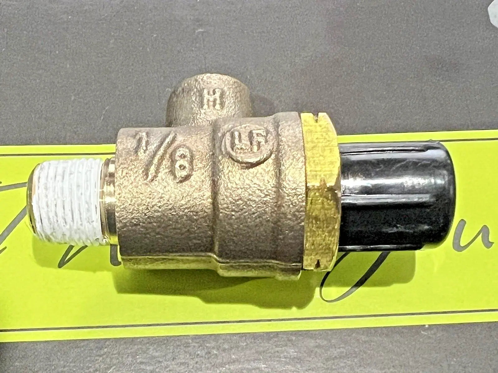 1/8" Male x SAE 1/4" Test Cock Flare Fitting Quick Connect Universal Backflow LF