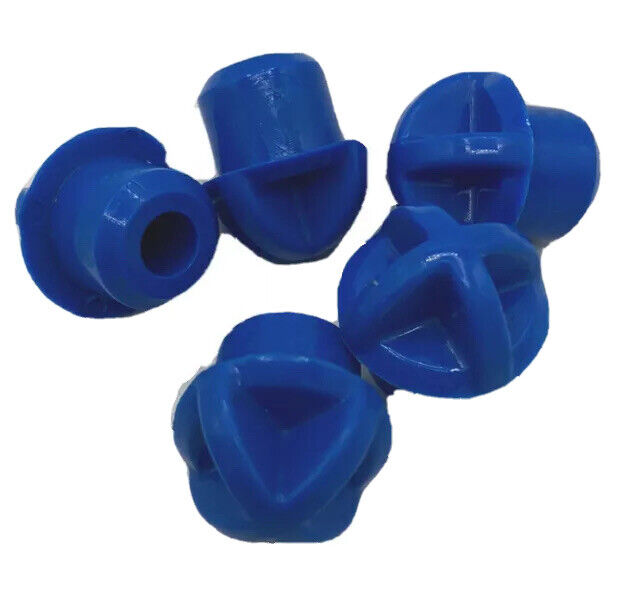 Hold rite 1/2” Pex Tube End Protector Bullet Blue 5 Pack