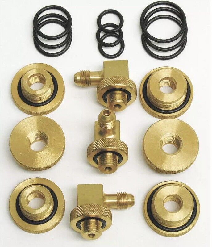 MIDWEST INSTRUMENT 110706 Test Cock Adapter Kit Pressure Vacuum Breaker Backflow