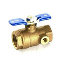 Zurn Wilkins Ball Valve with Test Cock 850T 3/4" 400 PSI Non-Potable Use Only