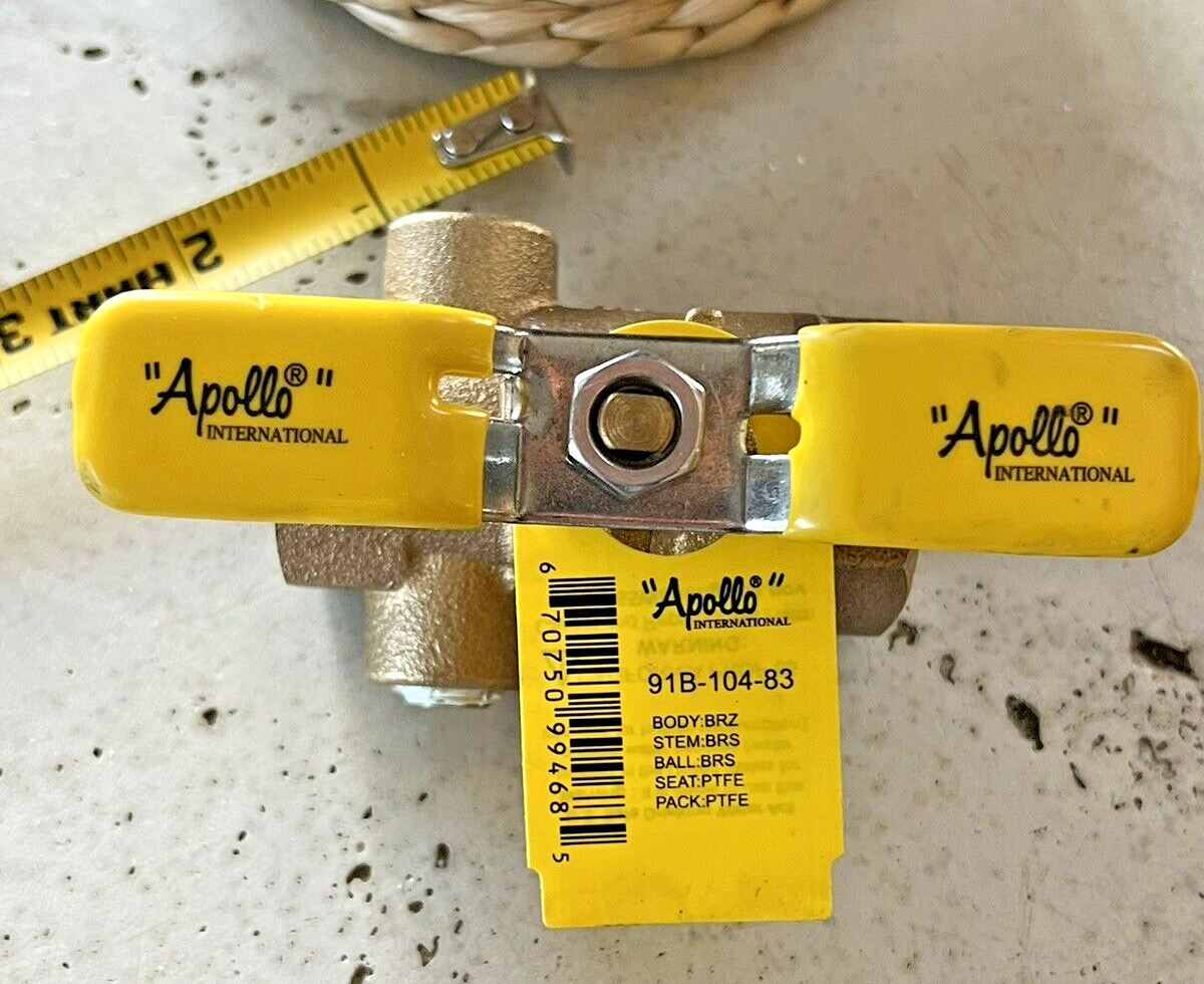 OEM Apollo 3/4" Bronze Tapped Ball Valve for Pressure Vacuum Breaker PVB 4A-500