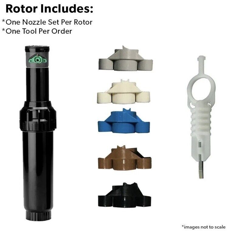 K-Rain ProSport Rotor with Check Valve 4 in. 14003 Pro Sprinkler Head Nozzle Key - 0