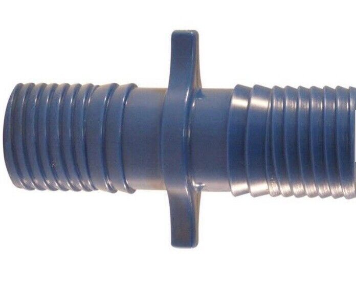 Apollo 1 in. Blue Twister Polypropylene Insert Coupling