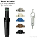 K-Rain - ProSport High Speed RCW 1" Rotor - 14053 Check Valve Commercial 40-360?-2