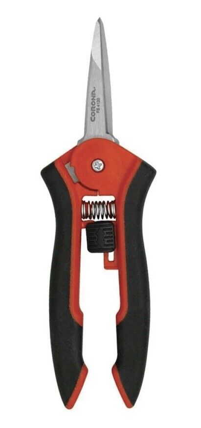 Corona Hydroponic Gardening Micro Snips Scissors Landscaping Herbs Plants Garden