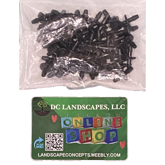 Pack Of 50 Barb Tubing Coupling 1/8’’ Drip Irrigation Connector 1/8 inch Barbed