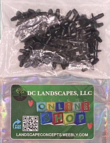 Pack Of 50 Barb Tubing Coupling 1/8’’ Drip Irrigation Connector 1/8 inch Barbed - 0