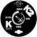 K-Rain 5 in. K2 Smartset Reclaim Water Gear Drive Sprinkler w Adjustment Key-2