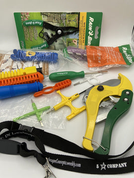 Total Landscape Pro Sprinkler & Drip Irrigation Tool Kit w/ Lanyard 12pc - 0