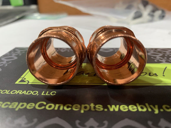 Mueller Streamline W 01146P10 Copper Male Adapter  3/4" x 1”