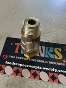 5-Pack LF Ball Valve Test Cocks, 1/4" Flare x 1/4" Male NPT-4