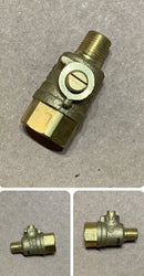 2 Febco 765-1 1" Ball Valve, Non Tapped, Full Port - T Handle PVB W 2 Test Cocks-2