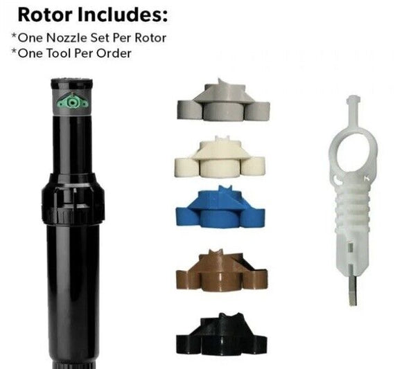 Pack of 2 K-Rain ProSport Rotor with Check Valve 4 in.14003 Pro Sprinkler Head