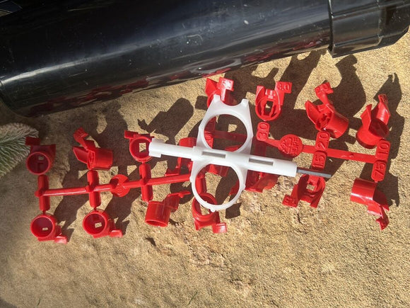 2X Hunter PGJ 04 4" Pop-Up Professional 18'-25' Gear Drive Rotor w Nozzle & Key